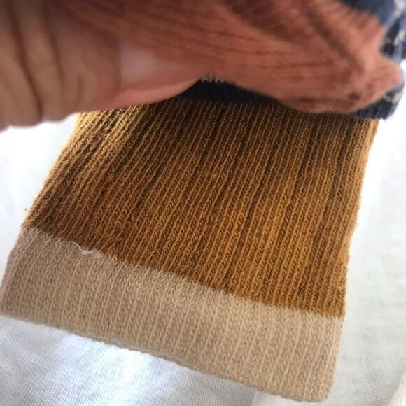 Zara NWT stripe ribbed socks 8-9Y & 9-10Y - Picture 3 of 5